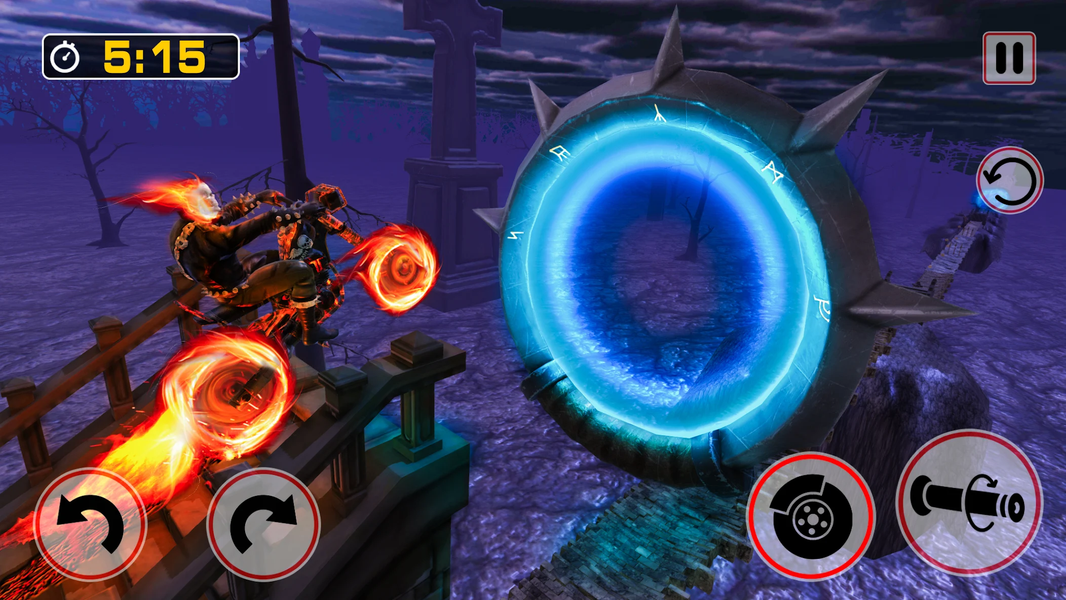 Ghost Bike Rider Simulator ۳D - عکس بازی موبایلی اندروید