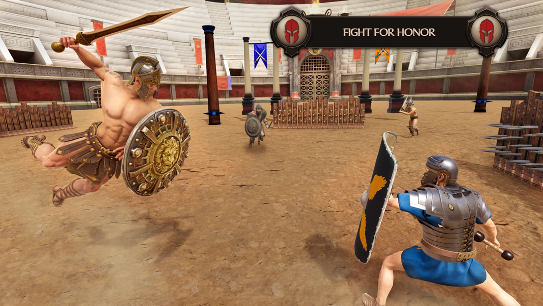Gladiator Arena Glory Hero - Gameplay image of android game