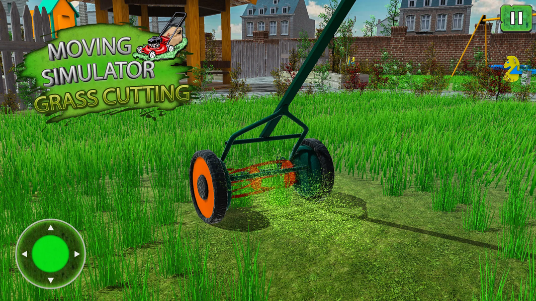 Mowing Simulator Grass Cutting - Gameplay image of android game