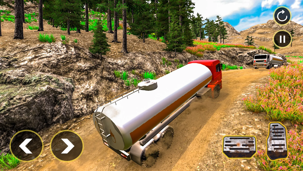 Oil Tanker Truck Simulator - عکس بازی موبایلی اندروید