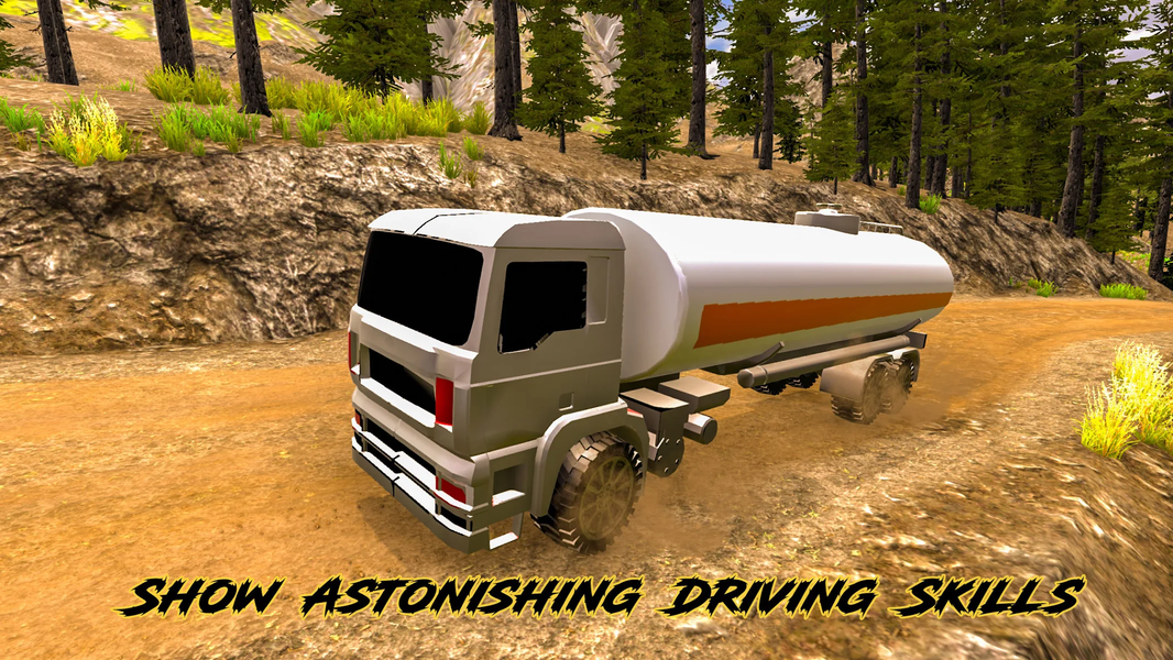 Oil Tanker Truck Simulator - عکس بازی موبایلی اندروید
