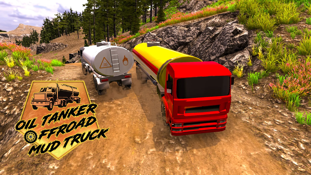 Oil Tanker Truck Simulator - Gameplay image of android game