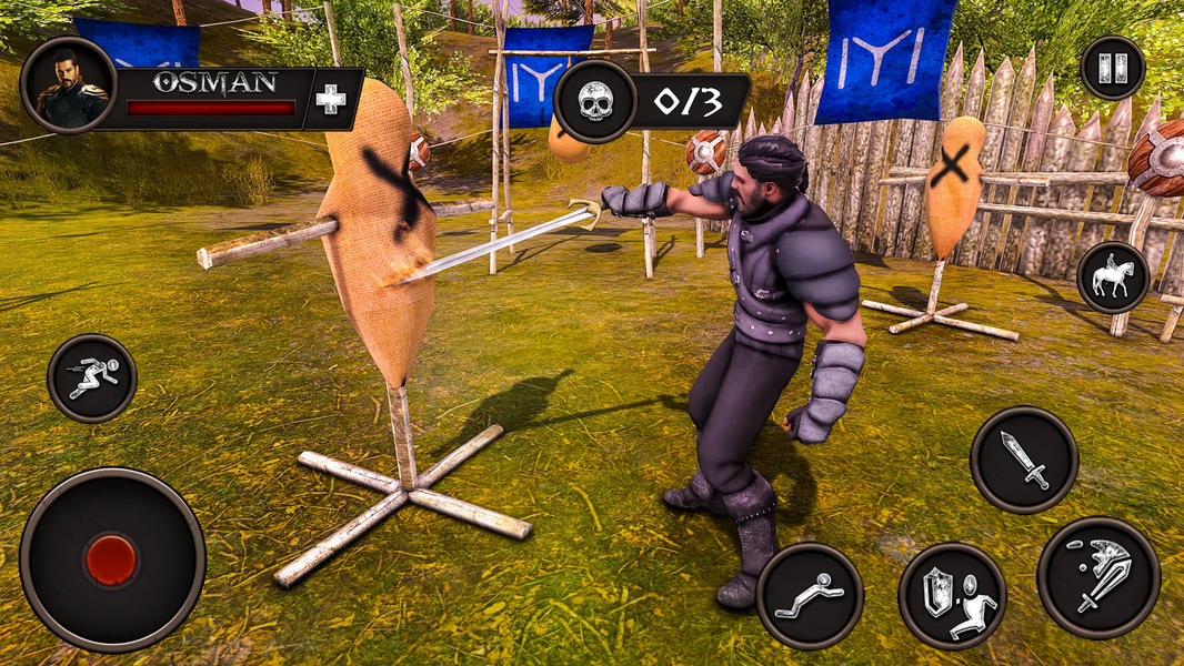 Osman Ghazi Battle Warrior - Gameplay image of android game