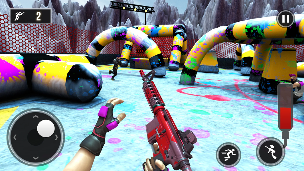 Paintball Shooting Simulator - Gameplay image of android game