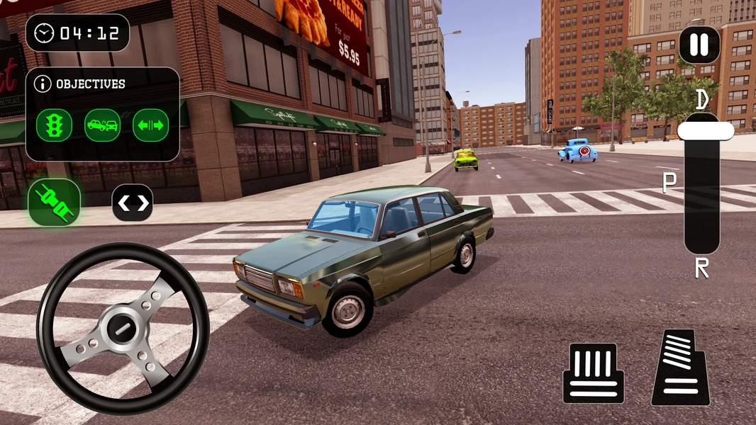 Car Driving School Games 3d - Gameplay image of android game