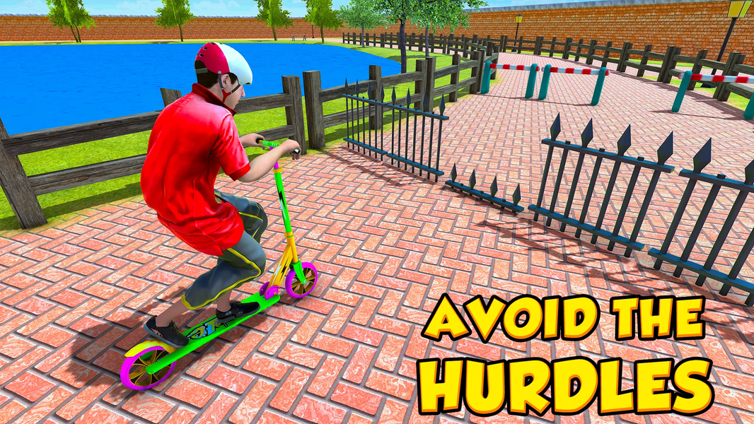 BMX Air Skate Scooter Tricks - Gameplay image of android game