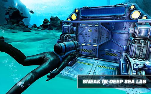 Secret Agent Scuba Diving Game - Gameplay image of android game