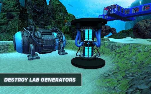 Secret Agent Scuba Diving Game - Gameplay image of android game