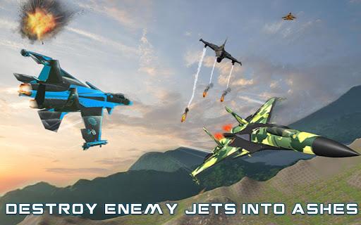 Sky Warriors US Airplane Games - عکس بازی موبایلی اندروید