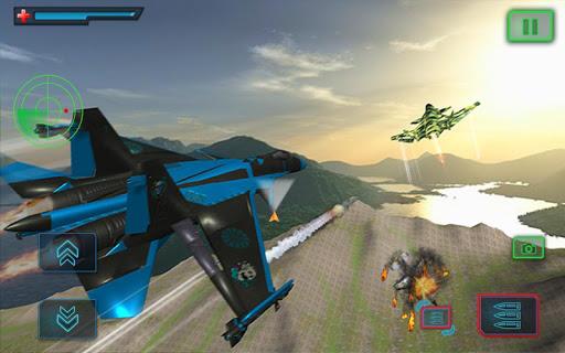 Sky Warriors US Airplane Games - عکس بازی موبایلی اندروید