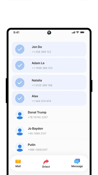 Contact SMS Backup - Image screenshot of android app