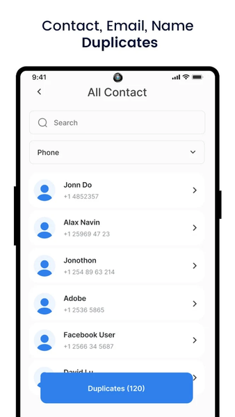 Contact SMS Backup - Image screenshot of android app