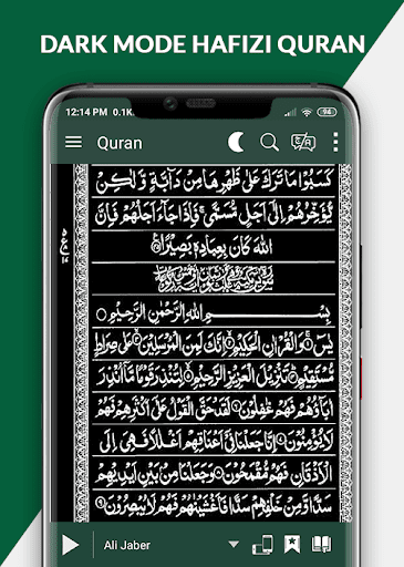 Hafizi Quran 15 lines Mushaf - Image screenshot of android app
