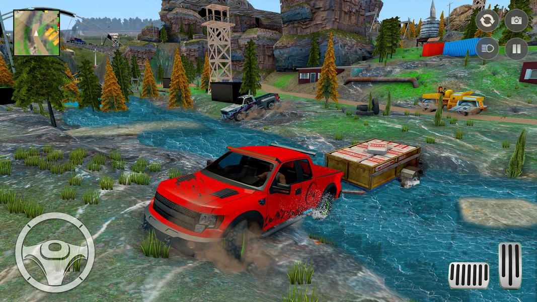 Off-road Master 4x4 Mud Truck - Gameplay image of android game