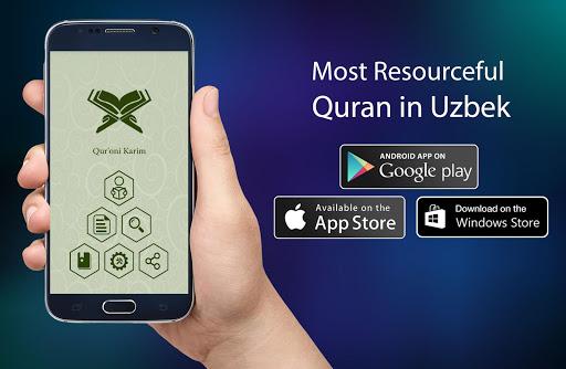 Quran Uzbek - Image screenshot of android app
