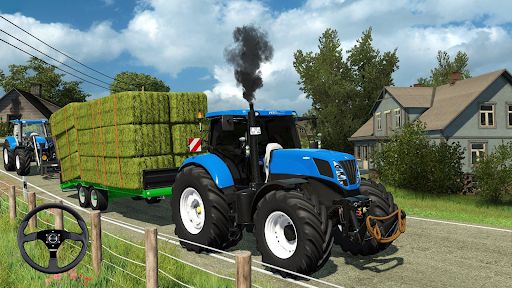 Real Tractor Game Simulator 2 - Gameplay image of android game
