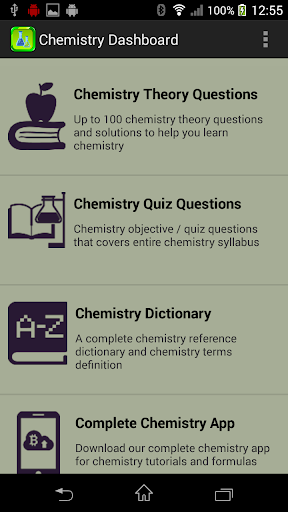 Full Chemistry Questions - عکس برنامه موبایلی اندروید