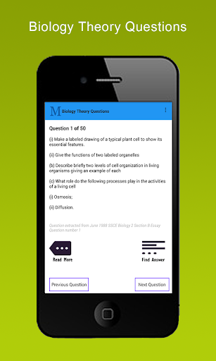 Full Biology Questions - عکس برنامه موبایلی اندروید