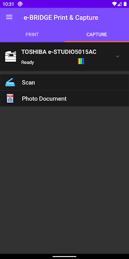e-BRIDGE Print & Capture - Image screenshot of android app