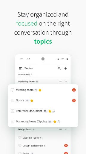 JANDI - Collaboration at Work - عکس برنامه موبایلی اندروید