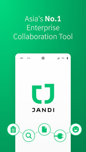 JANDI - Collaboration at Work - عکس برنامه موبایلی اندروید