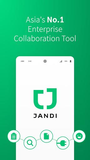 JANDI - Collaboration at Work - Image screenshot of android app