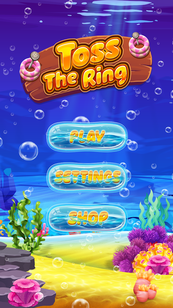 Toss The Ring - Gameplay image of android game