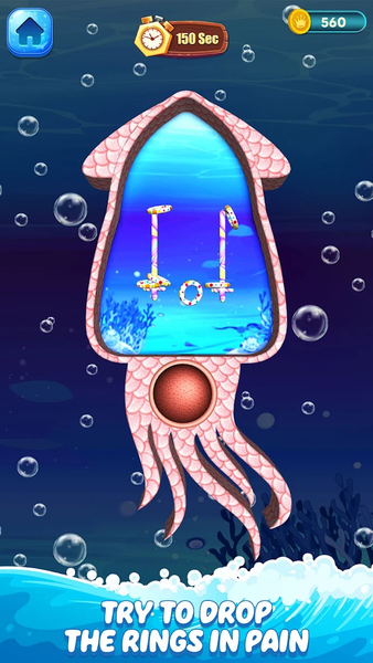Toss The Ring - Gameplay image of android game
