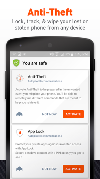 Total Defense Mobile Security - عکس برنامه موبایلی اندروید