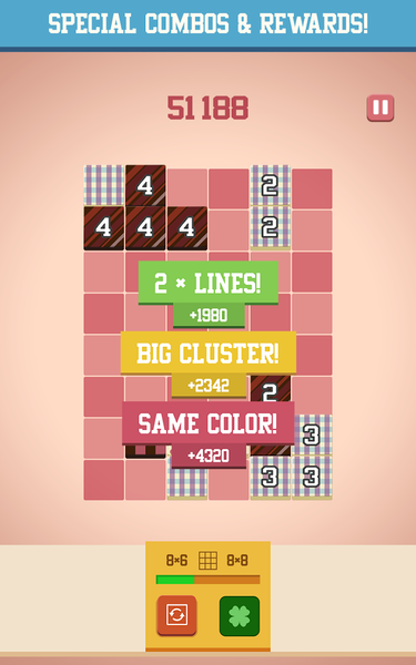 Unlucky ۱۳ - Relaxing block pu - عکس برنامه موبایلی اندروید