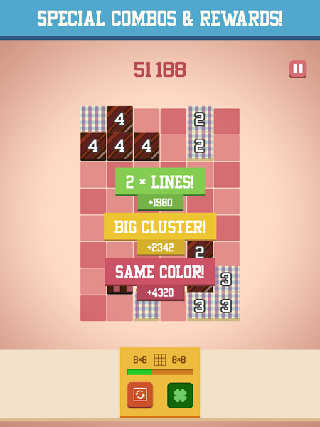 Unlucky ۱۳ - Relaxing block pu - عکس برنامه موبایلی اندروید