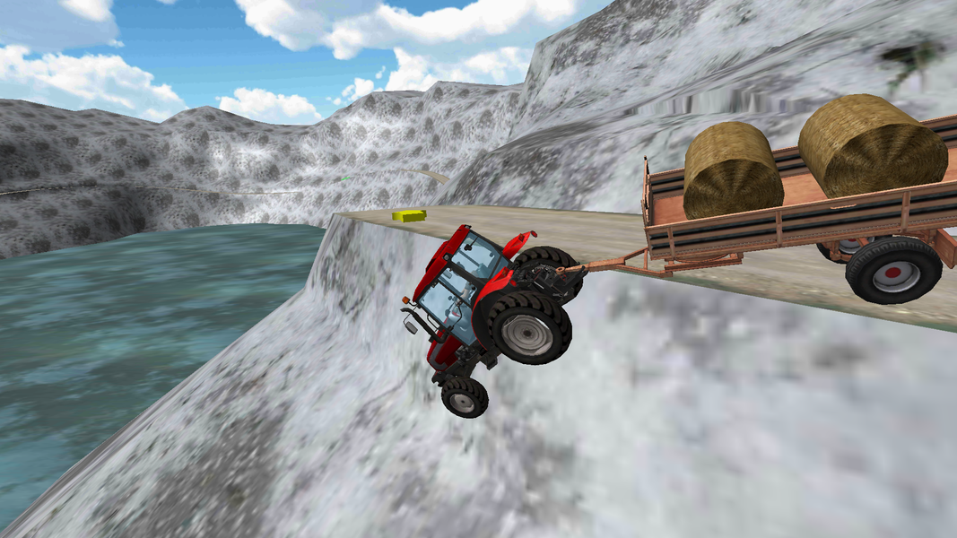 Cargo Tractor Trolly Simulator - Gameplay image of android game