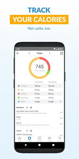 Total Keto Diet: Low Carb App - عکس برنامه موبایلی اندروید