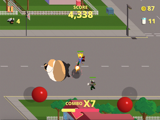 Fast Food Rampage - Gameplay image of android game