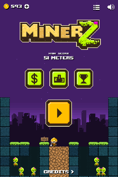 Miner Z - Gameplay image of android game