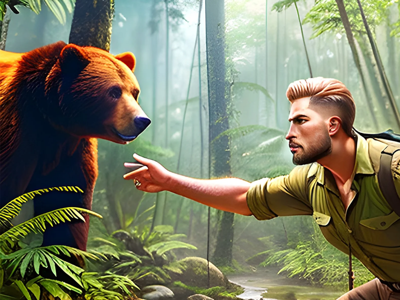 Hero Jungle Survival Games ۳D - عکس بازی موبایلی اندروید