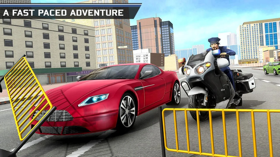 US Police Gangster Bike Game - عکس بازی موبایلی اندروید