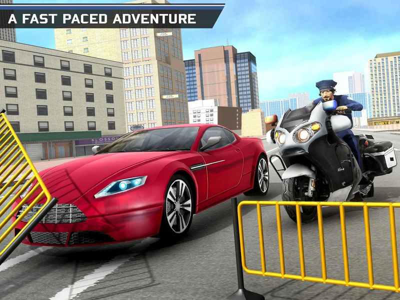 US Police Gangster Bike Game - عکس بازی موبایلی اندروید