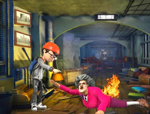 Spooky Evil Neighbor : Scary Teacher Games ۲۰۲۱ - عکس بازی موبایلی اندروید