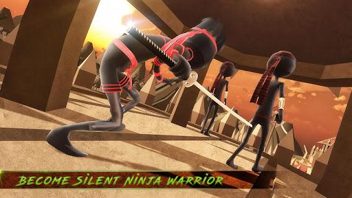 Stickman Karate Ninja Fighting - Gameplay image of android game