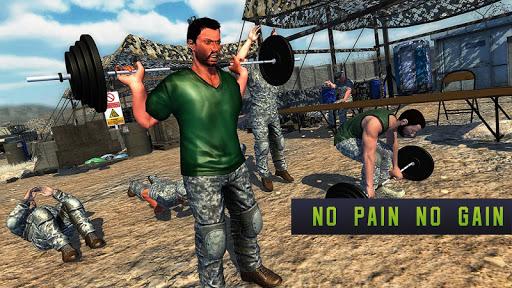 Survival Island Army Training - Gameplay image of android game