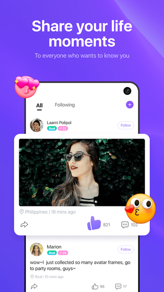 Timo Lite-Meet & Real Friends - Image screenshot of android app