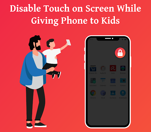 Touch Disable, touch screen bl - عکس برنامه موبایلی اندروید