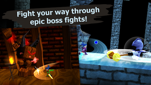 Swordigo - Gameplay image of android game