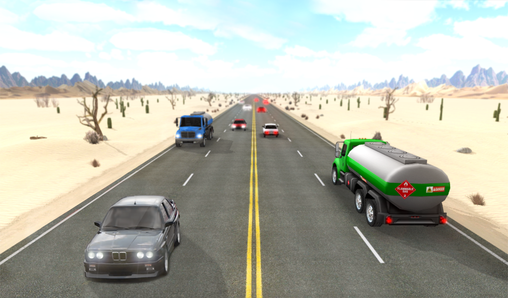 Desert Traffic Racer - عکس بازی موبایلی اندروید