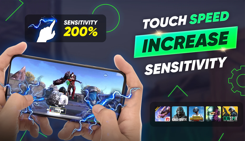 Touch Speed Sensivity Increase - عکس برنامه موبایلی اندروید