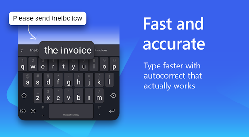 Microsoft SwiftKey Keyboard - کیبورد مایکروسافت - عکس برنامه موبایلی اندروید