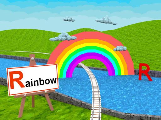 Learn ABC Alphabet - Train Game For Preschool Kids - Gameplay image of android game