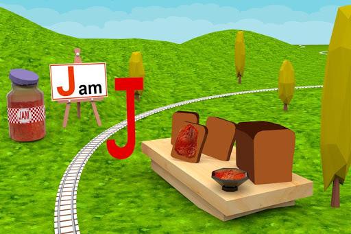 Learn ABC Alphabet - Train Game For Preschool Kids - Gameplay image of android game