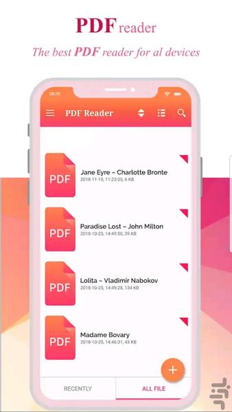 pdf  پی دی اف - Image screenshot of android app